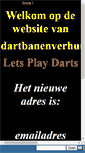 Mobile Screenshot of letsplaydarts180.moerstaal.nl